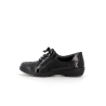 basket noir en cuir